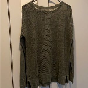 Lululemon Well Being Linen Crew Sweater - small